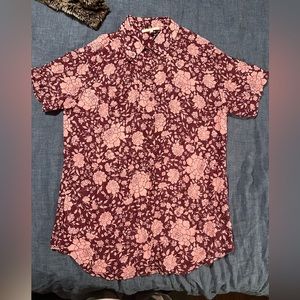 Novella Royale Floral Button Down Shirt